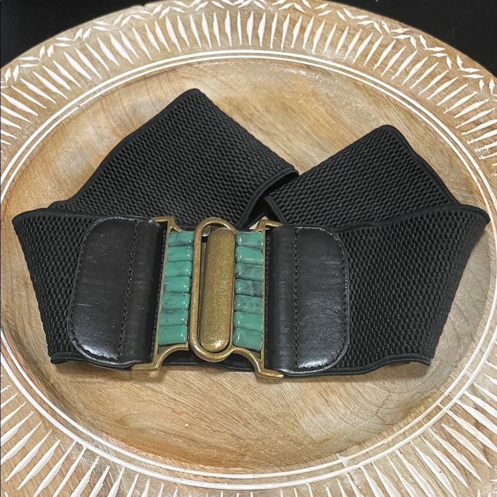 Elegant Black and Gold women’s Belt